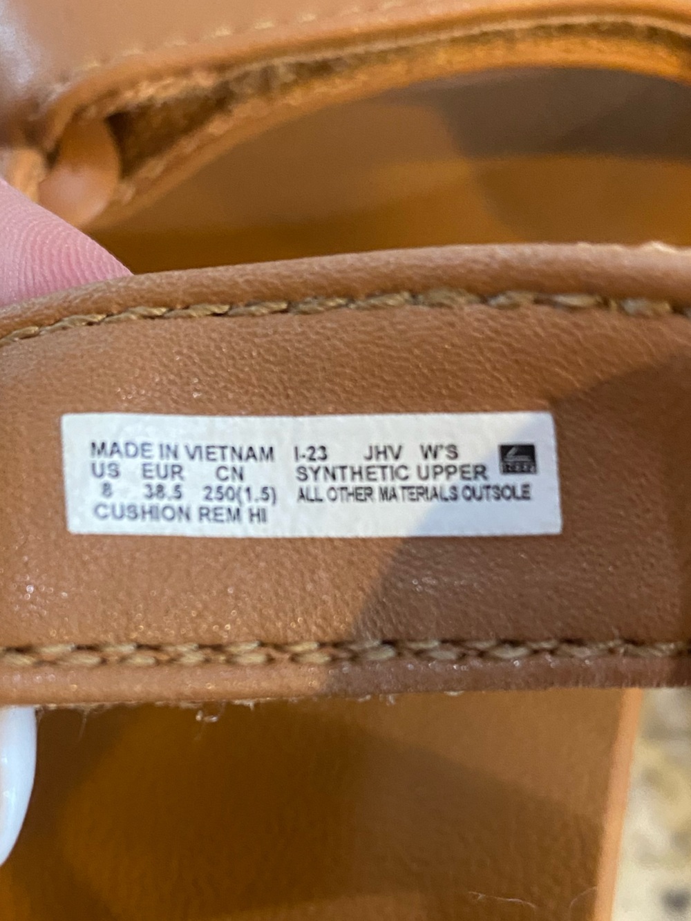 Reef Tan Platform Sandals with Strapped Upper - Picture 2 of 3